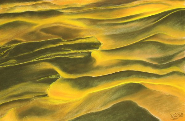 070 Soleil en Rasemotte.jpg - Rasemotte (60x40 cm)